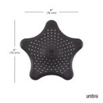 UMBRA sitko do odpływu STARFISH - czarny - obrazek 7