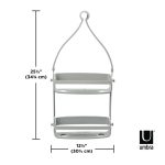 UMBRA organizer łazienkowy FLEX szary - obrazek 6
