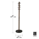 UMBRA wieszak na ubrania PILLAR orzech - obrazek 6
