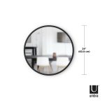 UMBRA lustro wiszące HUB 61 czarne - obrazek 5