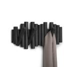 UMBRA wieszak na ubrania PICKET RAIL czarny - obrazek 2