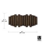 UMBRA wieszak na ubrania PICKET RAIL ciemny orzech - obrazek 5