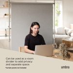 UMBRA karnisz ANYWHERE srebrny - obrazek 7