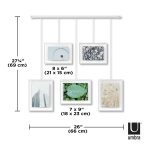 UMBRA ramka na zdjęcia EXHIBIT biała - obrazek 6