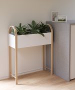 UMBRA organizer BELLWOOD biały naturalny - obrazek 3