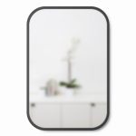 UMBRA lustro prostokątne HUB 61 x 91 cm czarne - obrazek 2