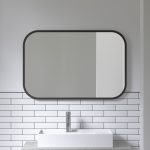 UMBRA lustro prostokątne HUB 61 x 91 cm czarne - obrazek 3