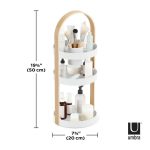 UMBRA organizer na kosmetyki BELLWOOD biały naturalny - obrazek 6