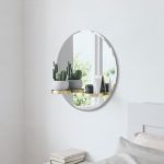 UMBRA lustro ścienne PERCH 60 cm mosiężne - obrazek 4