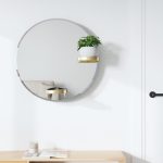 UMBRA lustro ścienne PERCH 60 cm mosiężne - obrazek 5