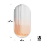 UMBRA lustro MISTO 61 x 46 cm miedziane - obrazek 6