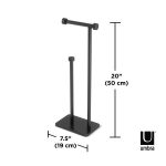 UMBRA stojak na papier toaletowy CAPPA    czarny - obrazek 7
