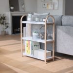 UMBRA półka wolnostojąca BELLWOOD biała naturalna - obrazek 4
