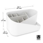 UMBRA organizer kosmetyków GLAM biało-szary - obrazek 6