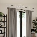 UMBRA karnisz MIDNIGHT 107 - 305 cm srebrny - obrazek 5