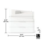 UMBRA organizer kosmetyków GLAM LARGE biały - obrazek 6