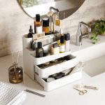 UMBRA organizer kosmetyków GLAM LARGE biały - obrazek 7