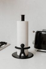UMBRA stojak na ręcznik papierowy BUDDY czarny - obrazek 5