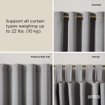 UMBRA karnisz LOOP 1 107 - 305 cm złoty - obrazek 8