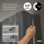 UMBRA karnisz TWILIGHT 76 - 213 cm        czarny mat - obrazek 4