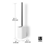 UMBRA szczotka do WC FLEX biała - obrazek 6