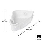 UMBRA półka narożna FLEX ADHESIVE biała - obrazek 6