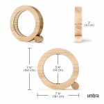 UMBRA organizer na biżuterię FERRIS NATURAL - obrazek 4