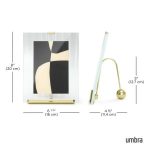 UMBRA ramka na zdjęcia FLUTE 4x6 złota - obrazek 10