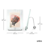 UMBRA ramka na zdjęcia FLUTE 4x6 srebrna - obrazek 10