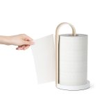 UMBRA stojak na ręcznik papierowy         BELLWOOD biały/naturalny - obrazek 5