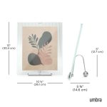 UMBRA ramka na zdjęcia FLUTE 8x10         srebrna - obrazek 10