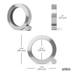 UMBRA organizer na biżuterię FERRIS       chrom - obrazek 8