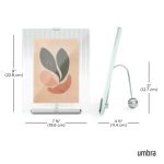 UMBRA ramka na zdjęcia FLUTE 5x7 srebrna - obrazek 9