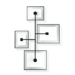 UMBRA zestaw 4 ramek na zdjęcia FLUTE     WALL czarny - obrazek 5