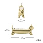 UMBRA organizer na pierścionki ALI CAT    złoty - obrazek 6