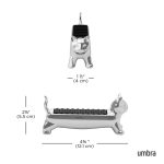 UMBRA organizer na pierścionki ALI CAT    chrom - obrazek 6