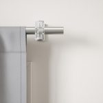UMBRA karnisz FLUTE 107-305 cm nikiel /   stal - obrazek 3