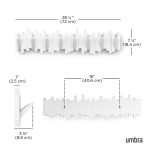 UMBRA wieszak na ubrania STICKS 8 biały - obrazek 10