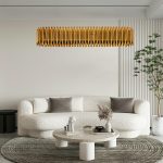 MOOSEE lampa wisząca GALLIANO LONG        ciemne złoto - obrazek 7