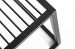 Stolik GALLER dąb - gazetnik, MDF, metal - obrazek 6
