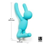 UMBRA wieszak ścienny BUDDY czerwono - żółto - niebieski - obrazek 5