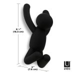 UMBRA wieszak ścienny BUDDY czarny - obrazek 6