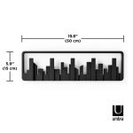 UMBRA wieszak na ubrania SKYLINE czarny - obrazek 2