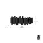 UMBRA wieszak na ubrania STICKS 5 czarny - obrazek 6