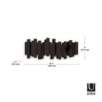 UMBRA wieszak na ubrania STICKS 5         espresso - obrazek 6