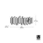 UMBRA wieszak na ubrania STICKS 5 szary - obrazek 6