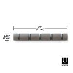 UMBRA wieszak na ubrania FLIP 5 szary - obrazek 6