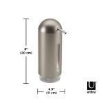 UMBRA dozownik do mydła PENGUIN 355 ml niklowany - obrazek 5