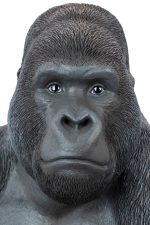 KARE dekoracja stojąca GORILLA XL 76cm czarna - obrazek 9