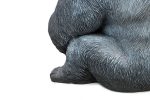 KARE dekoracja stojąca GORILLA XL 76cm czarna - obrazek 10